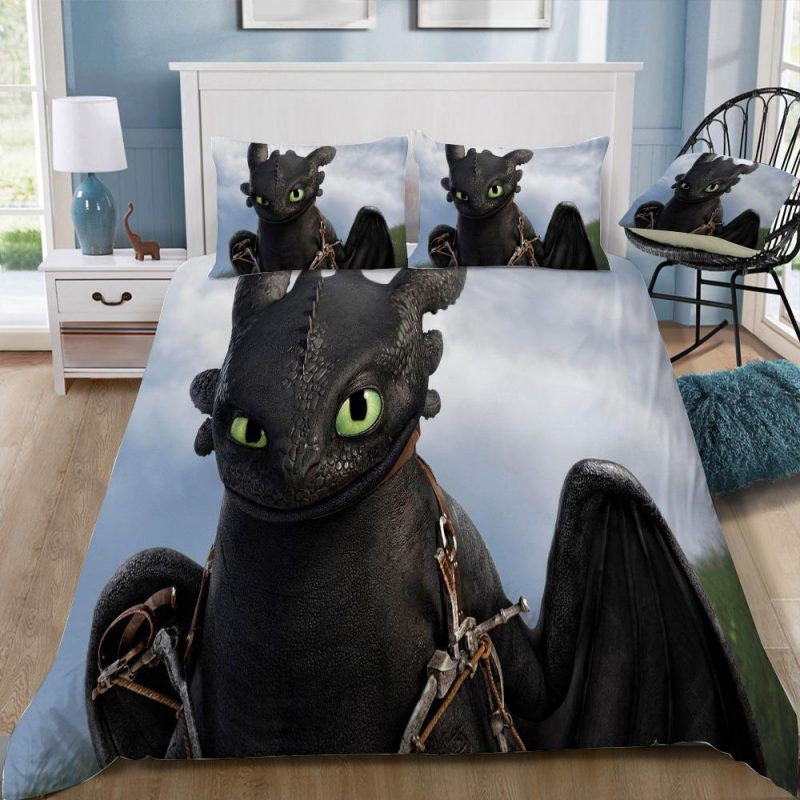 Drachenzähmen leicht gemacht Dragons 3 Die verborgene Welt 14 Kinderbettwäsche - Bettwäsche