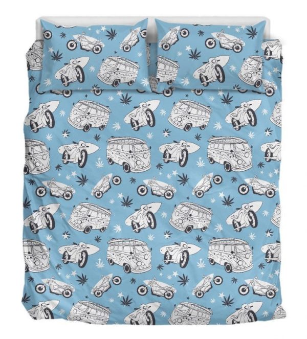 Schlafen Sie mit Hippie Van Duver Kinderbettwäsche - Bettwäsche