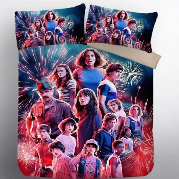 Stranger Things Eleven 9 Kinderbettwäsche - Bettwäsche