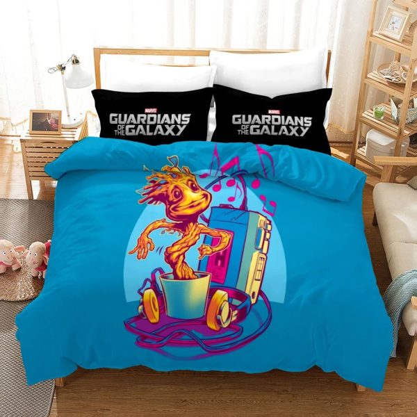 Marvel Guardians Of The Galaxy Groot 12 Kinderbettwäsche - Bettwäsche