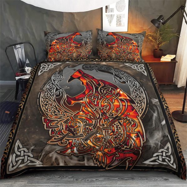 Wolf Viking Kinderbettwäsche - Bettwäsche