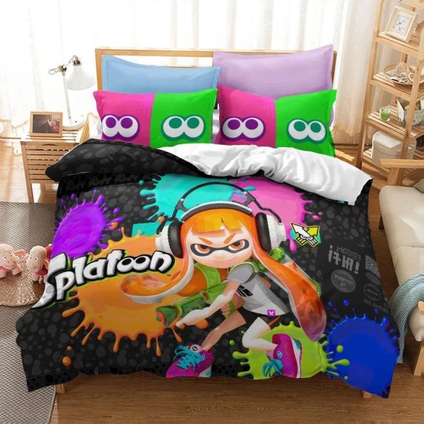 Splatoon 34 Kinderbettwäsche - Bettwäsche