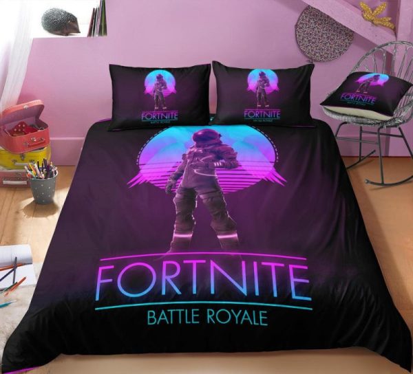 Space Wings Fortnite Gamer Kinderbettwäsche - Bettwäsche