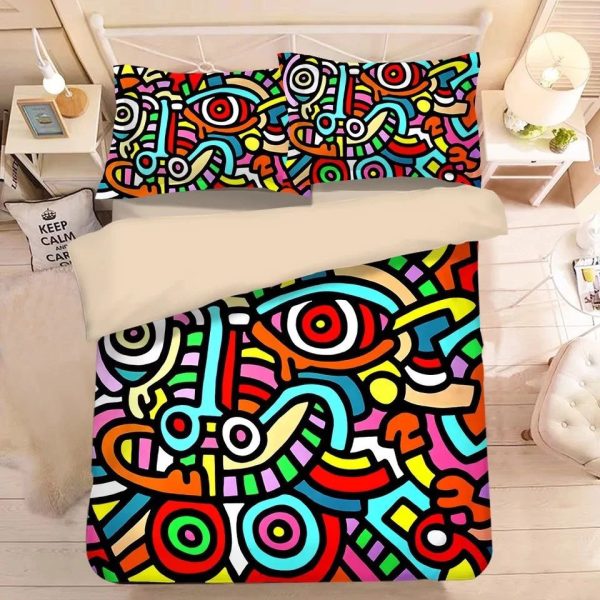 Graffiti Abbildung 9 Kinderbettwäsche - Bettwäsche