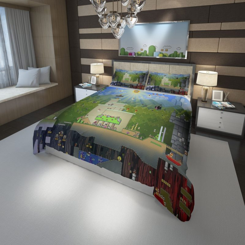 Super Mario New 2 Kinderbettwäsche - Bettwäsche