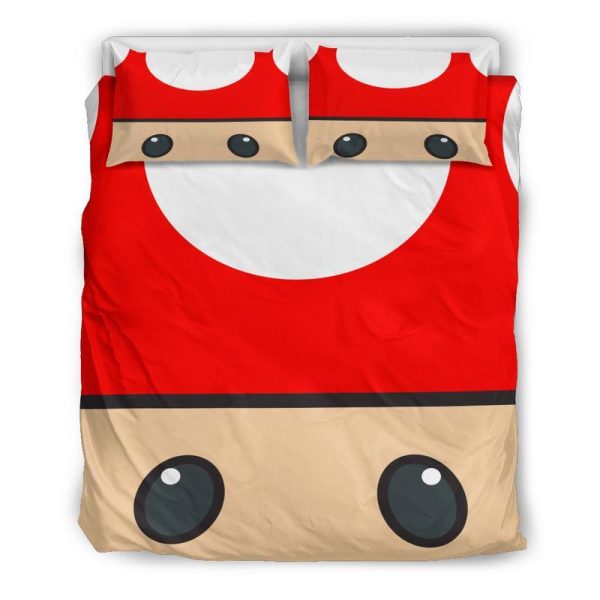 Mario Rot und Weiß Kinderbettwäsche - Bettwäsche