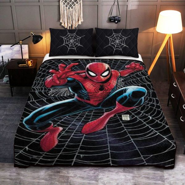 Spider Man Dark Night Marvel Kinderbettwäsche - Bettwäsche