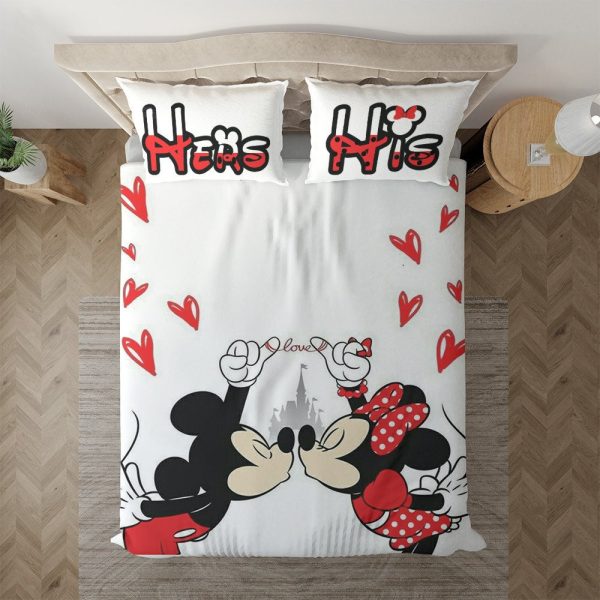 Micky und Minnie Disney 2 Kinderbettwäsche - Bettwäsche