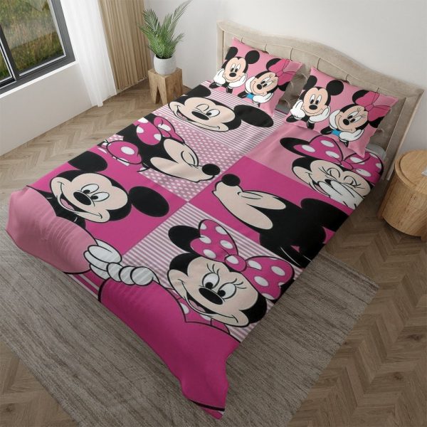 Disney Micky Maus Minnie Maus 4 Kinderbettwäsche - Bettwäsche