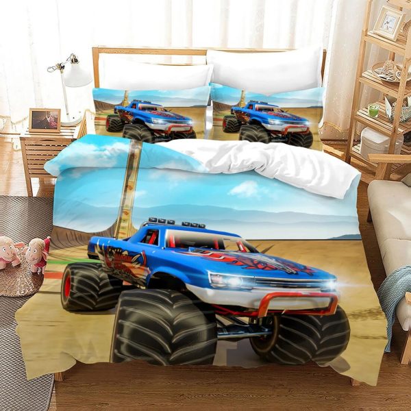 Monster Truck 3 Kinderbettwäsche - Bettwäsche