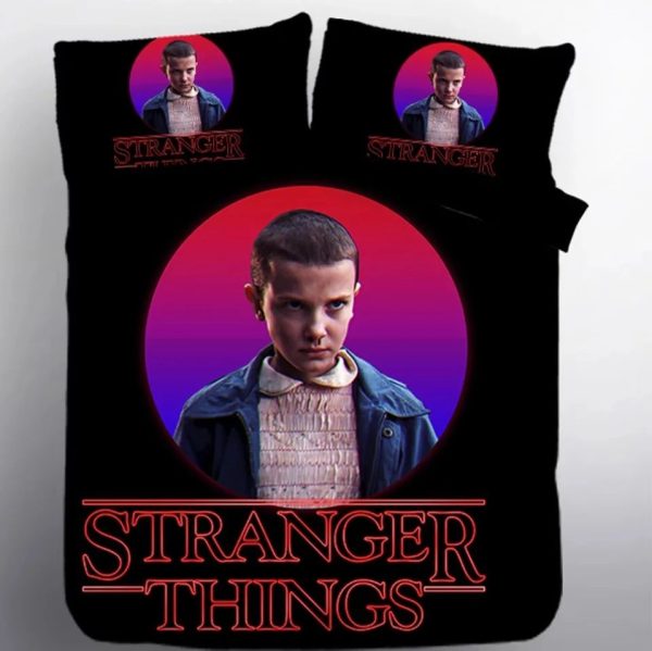 Stranger Things Eleven 17 Kinderbettwäsche - Bettwäsche