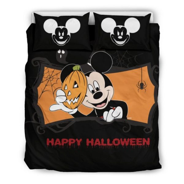 Micky Halloween 2225 Kinderbettwäsche - Bettwäsche