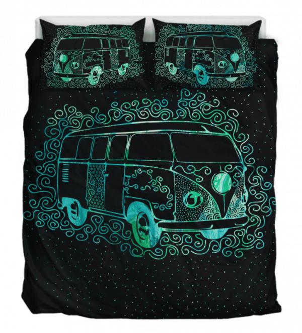 Hippie Van 02 Kinderbettwäsche - Bettwäsche