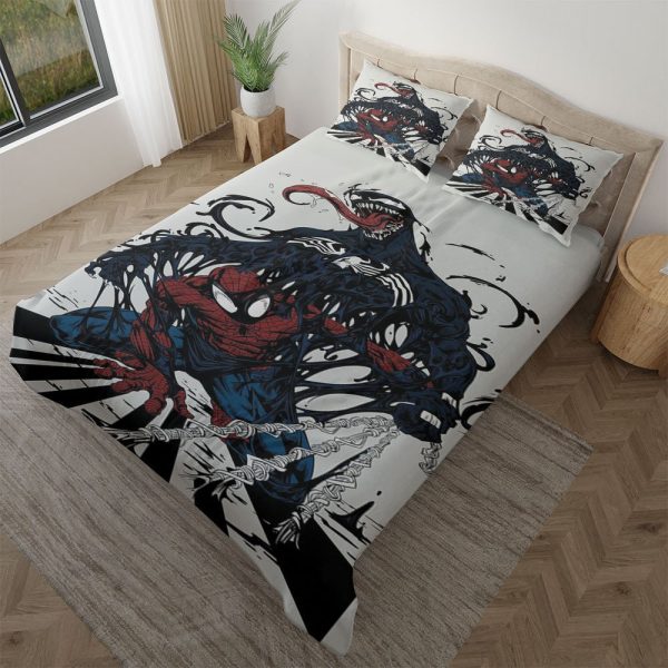 Spider-man And Venom Kinderbettwäsche - Bettwäsche