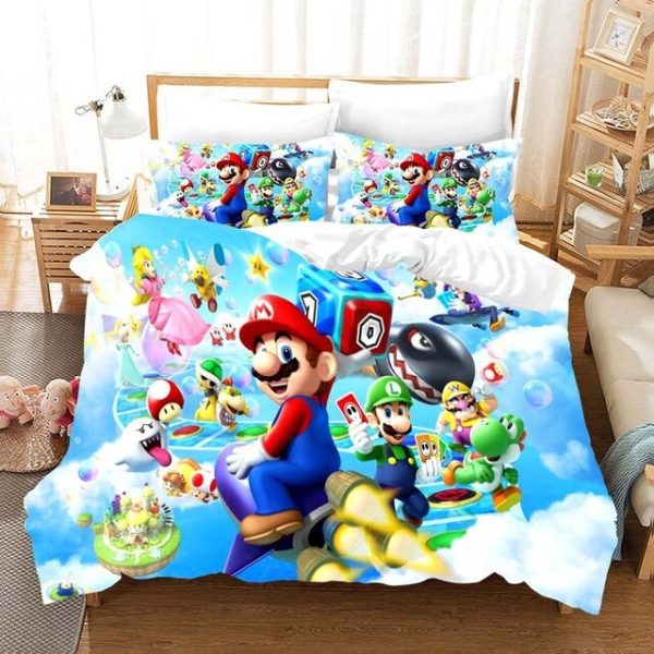 Super Mario 10 Kinderbettwäsche - Bettwäsche
