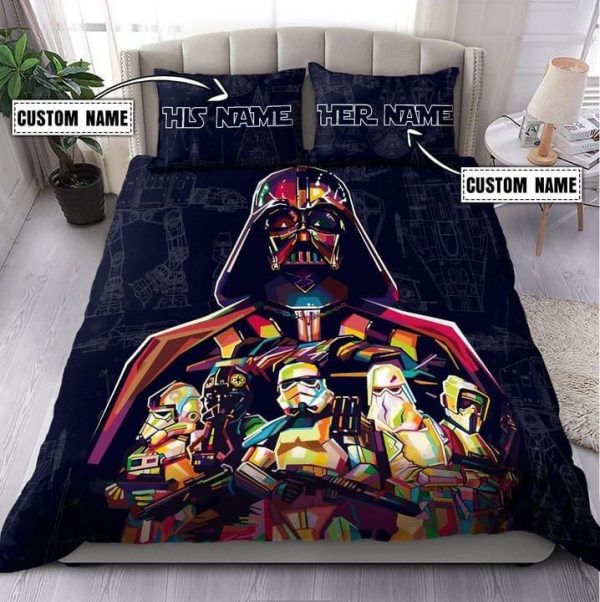 Personalisierte Star Wars Darth Vader Kinderbettwäsche - Bettwäsche