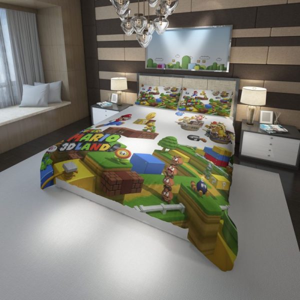 Mario Bros. Super Mario Kinderbettwäsche - Bettwäsche