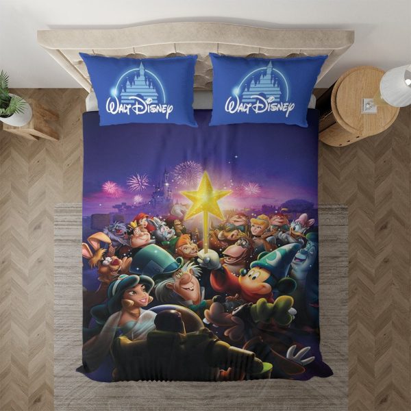 Mickey Mouse Disneyland Paris Update Magic Moments Festival Kinderbettwäsche - Bettwäsche