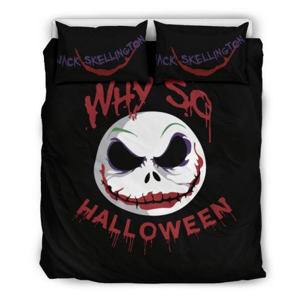 Jack Skellington Halloween 06 Kinderbettwäsche - Bettwäsche