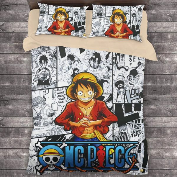 Komisches One Piece 3 Kinderbettwäsche - Bettwäsche