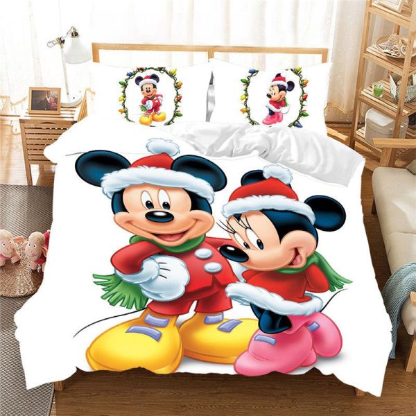 Disney Micky Maus und Minnie Maus Kinderbettwäsche - Bettwäsche