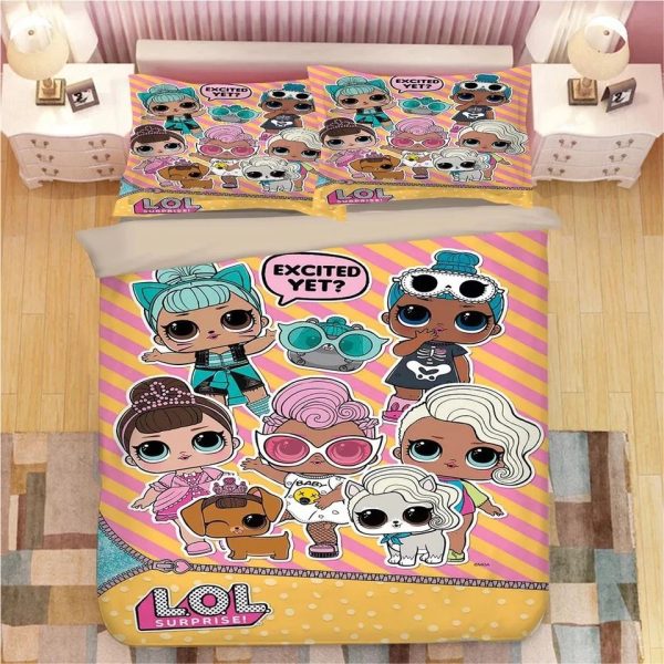 LOL Surprise 17 Kinderbettwäsche - Bettwäsche