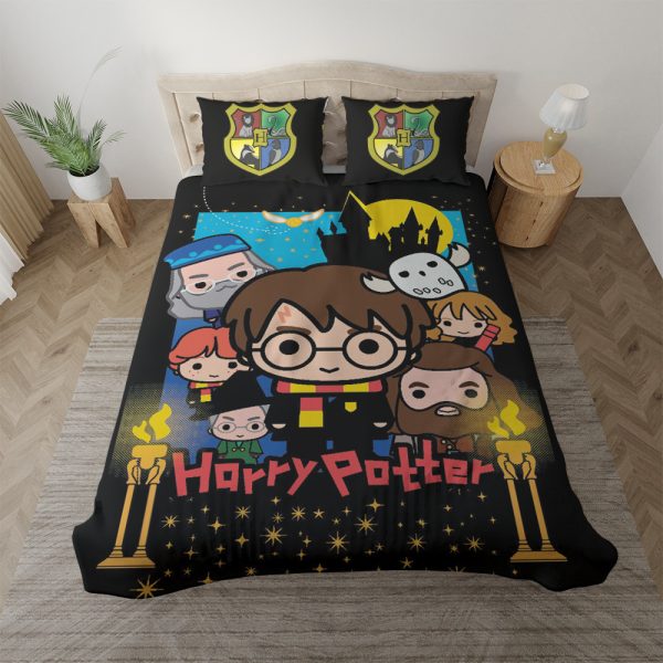 Harry Potter Harry Potter Chibi Kinderbettwäsche - Bettwäsche