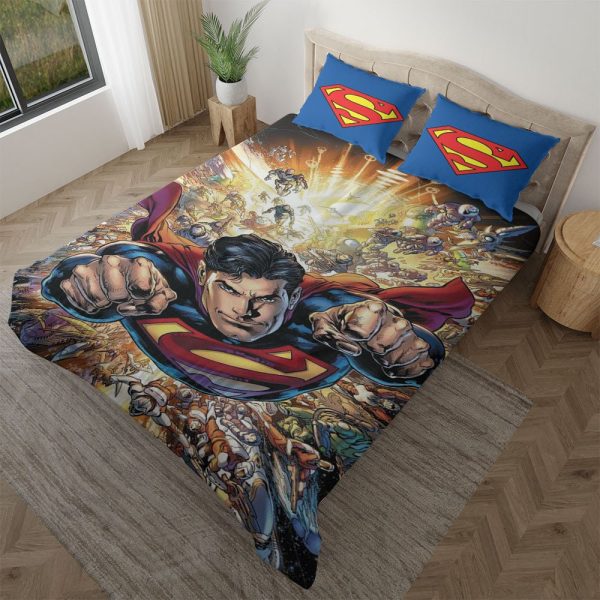 Superman ist hier DC Comics 02 Kinderbettwäsche - Bettwäsche