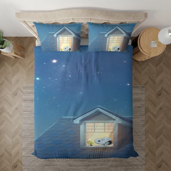 Snoopy die Peanuts Kinderbettwäsche - Bettwäsche