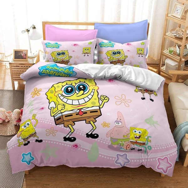 SpongeBob Schwammkopf 49 Kinderbettwäsche - Bettwäsche
