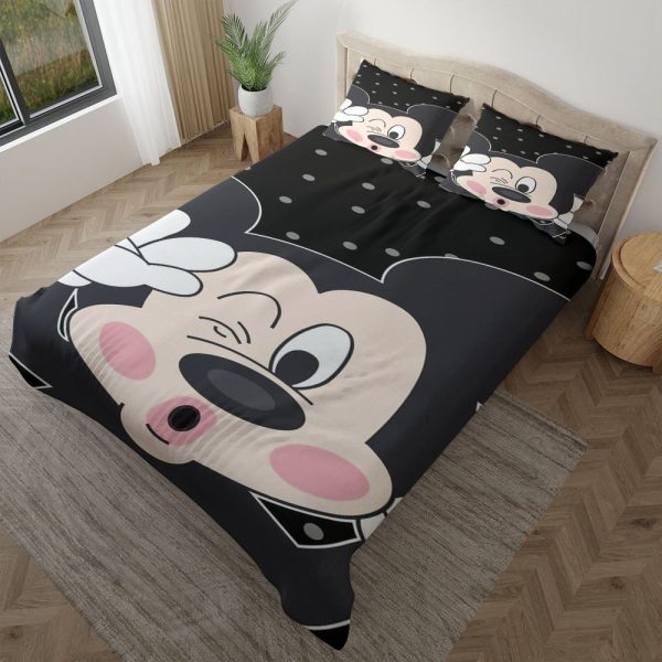 Disney Micky Maus Polka Dot Süße Micky Maus Kinderbettwäsche - Bettwäsche