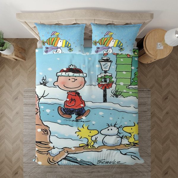 Peanuts Snoopy Charlie Brown Woodstock Kinderbettwäsche - Bettwäsche