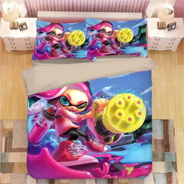 Splatoon 32 Kinderbettwäsche - Bettwäsche