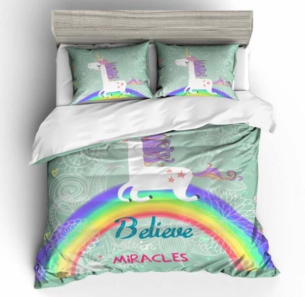 Einhorn süß 2219 Kinderbettwäsche - Bettwäsche