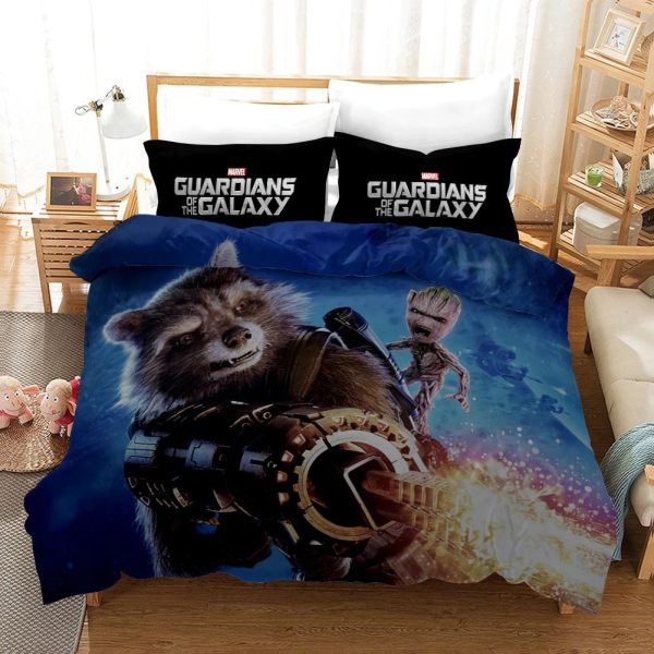 Guardians Of The Galaxy Rocket Raccoon Kinderbettwäsche - Bettwäsche