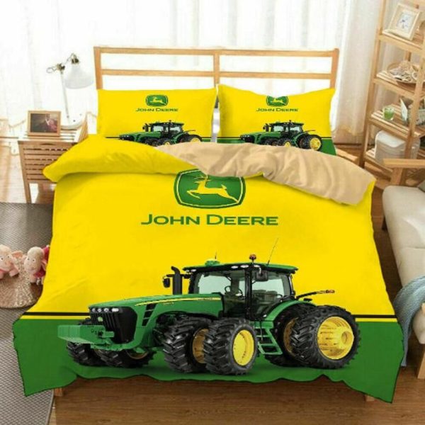 John Deere Ackerschlepper 07 Kinderbettwäsche - Bettwäsche