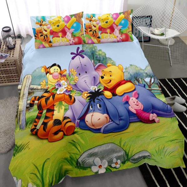 Winnie Pooh und seine Freunde Winnie Pooh Kinderbettwäsche - Bettwäsche