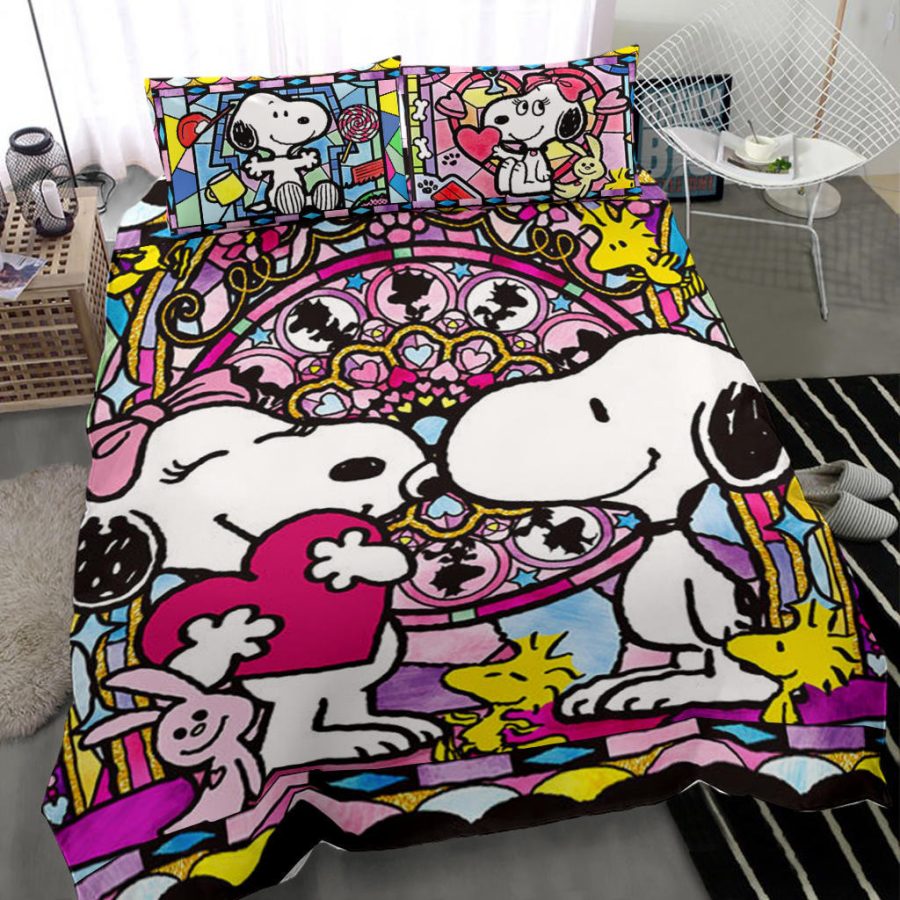 Kaschmirweiches Peanuts? Dreieckstuch mit Snoopy und Woodstock