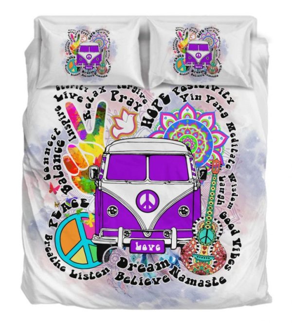 Hippie glücklich Kinderbettwäsche - Bettwäsche