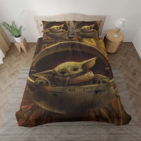 Baby Yoda süß in Star Wars 11 Kinderbettwäsche - Bettwäsche