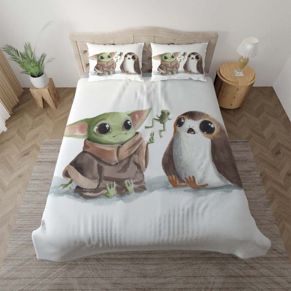 Baby Yoda süß in Star Wars 6 Kinderbettwäsche - Bettwäsche