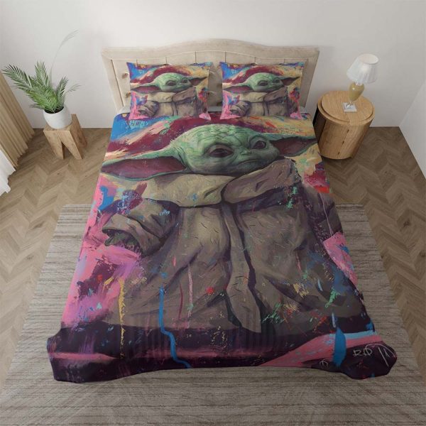 Baby Yoda so süß Kinderbettwäsche - Bettwäsche