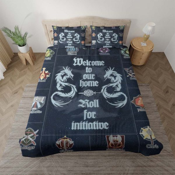 Dungeons Dragons Willkommen in unserem Zuhause Dd01 Kinderbettwäsche - Bettwäsche
