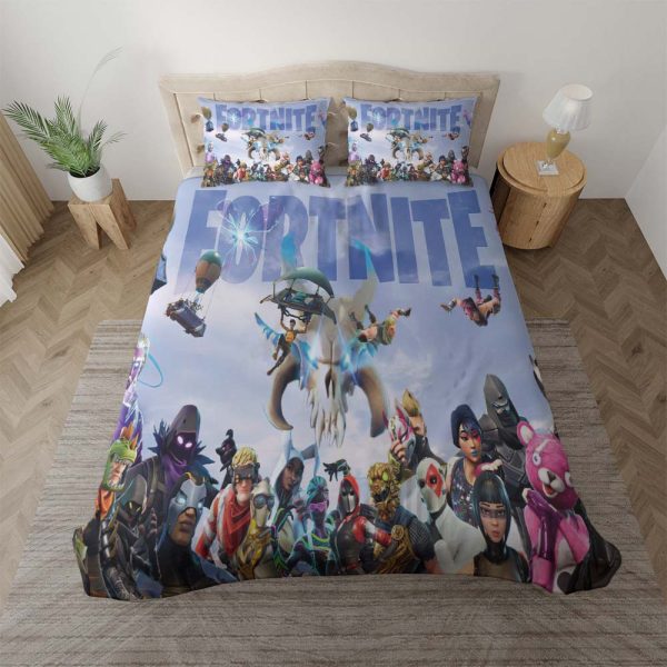 Fornite Charaktere 1002 Kinderbettwäsche - Bettwäsche