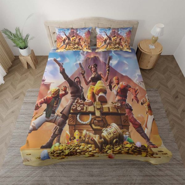 Fornite Charaktere 1008 Kinderbettwäsche - Bettwäsche