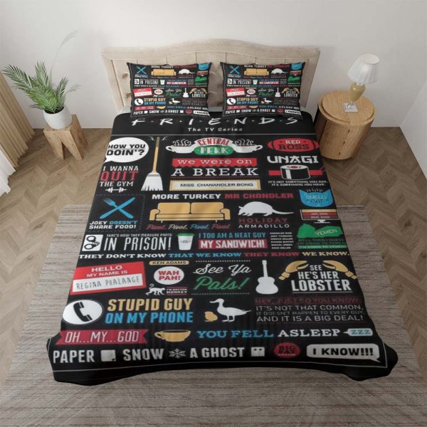 Friends TV Show 3 Kinderbettwäsche - Bettwäsche