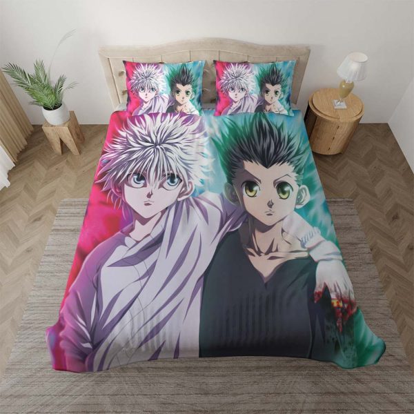 Hunter X Hunter Killua Zoldyck und Gon Freecss Kinderbettwäsche - Bettwäsche