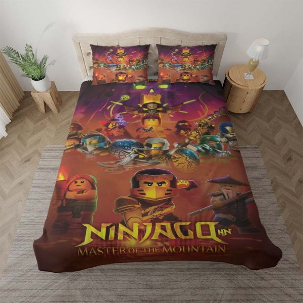 Lego Ninjago Meister des Berges 1 Kinderbettwäsche - Bettwäsche