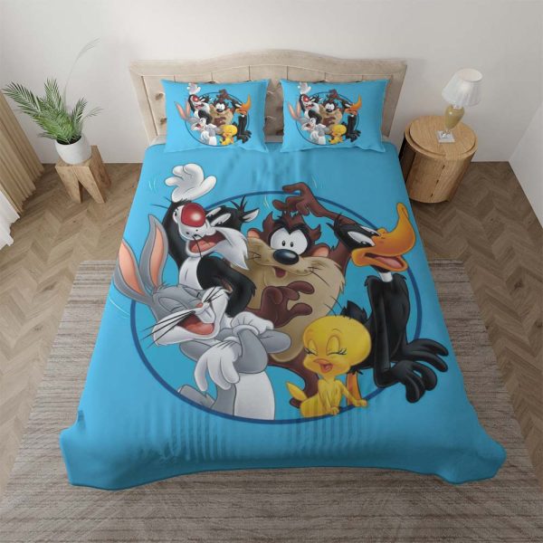Looney Tunes Alle Charaktere 1 Kinderbettwäsche - Bettwäsche