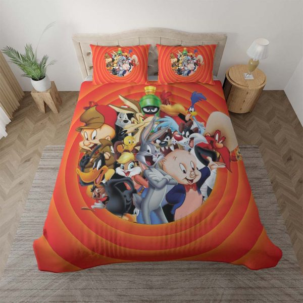 Looney Tunes Alle Charaktere 2 Kinderbettwäsche - Bettwäsche